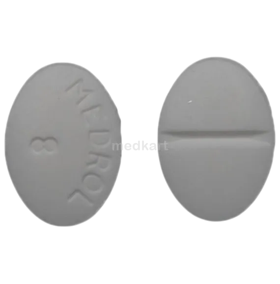 medrol 8mg tablet 14's